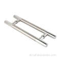 Pintu kaca stainless steel h pegangan